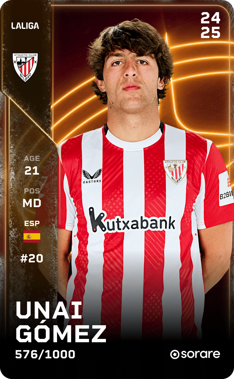 Unai Gómez 2024-25 • Limited 576/1000