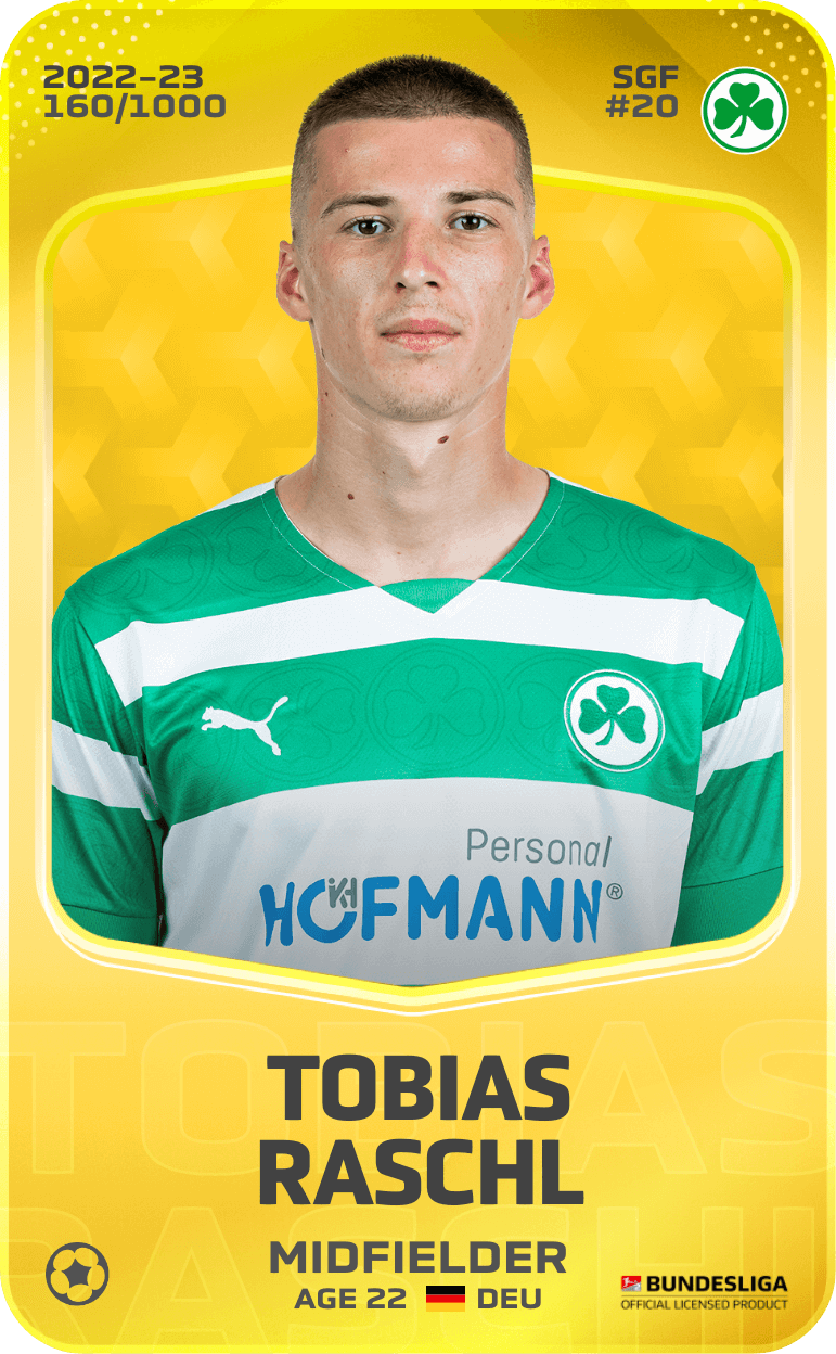 Tobias Raschl 2022-23 • Limited 160/1000
