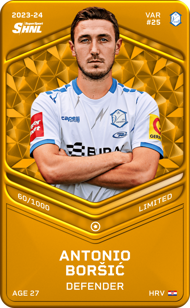 Antonio Boršić 2023-24 • Limited 60/1000