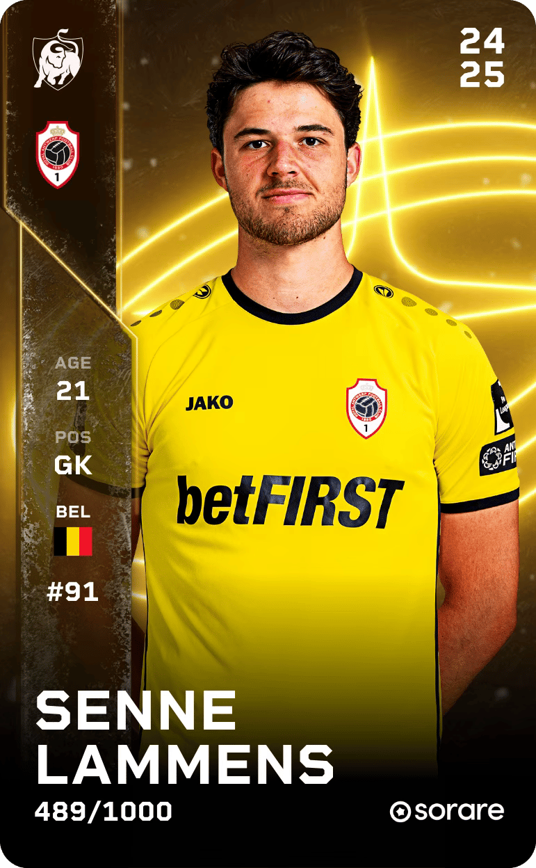 Senne Lammens 2024-25 • Limited 489/1000
