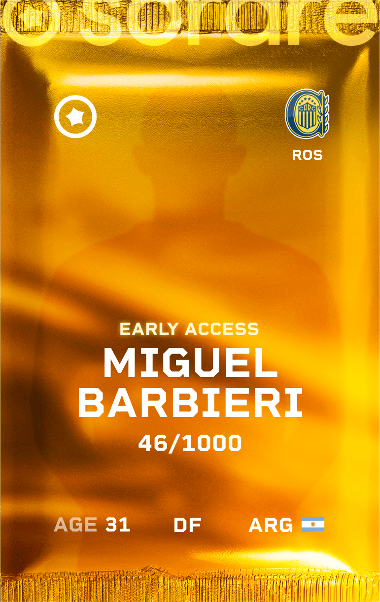 Miguel Barbieri 2025-26 • Limited 46/1000