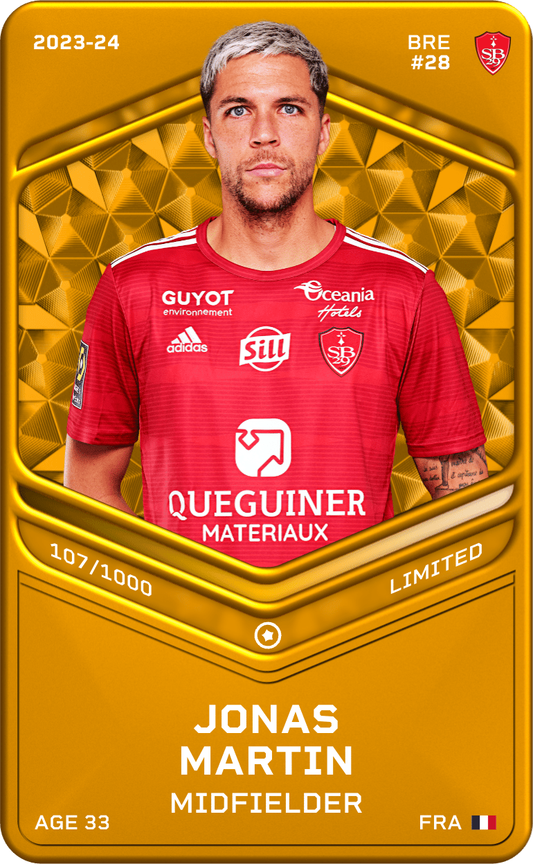 Jonas Martin 2023-24 • Limited 107/1000