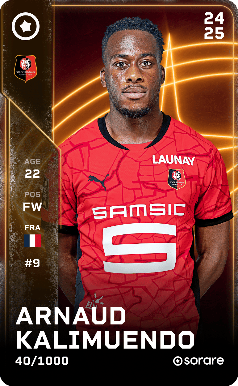 Arnaud Kalimuendo 2024-25 • Limited 40/1000