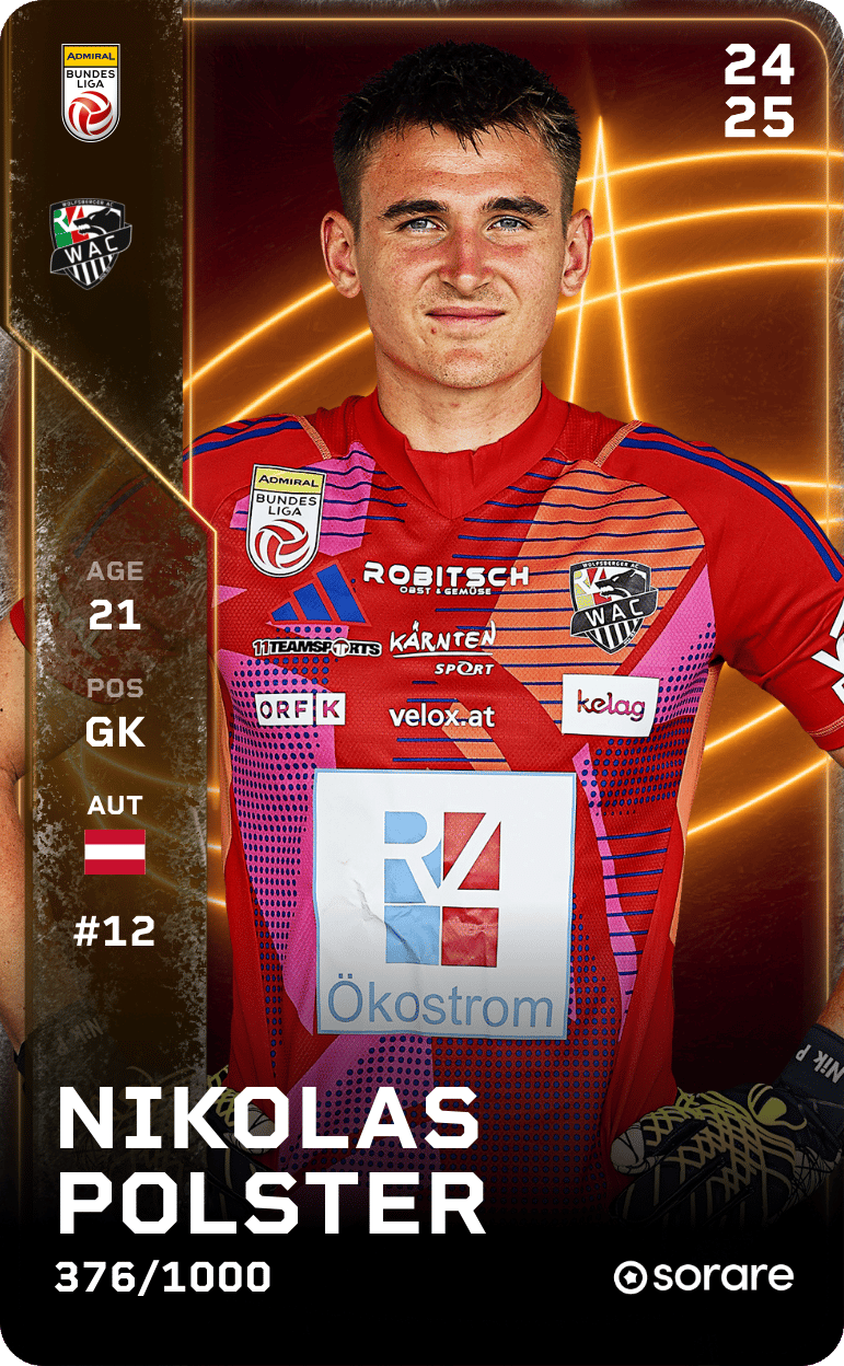 Nikolas Polster 2024-25 • Limited 376/1000