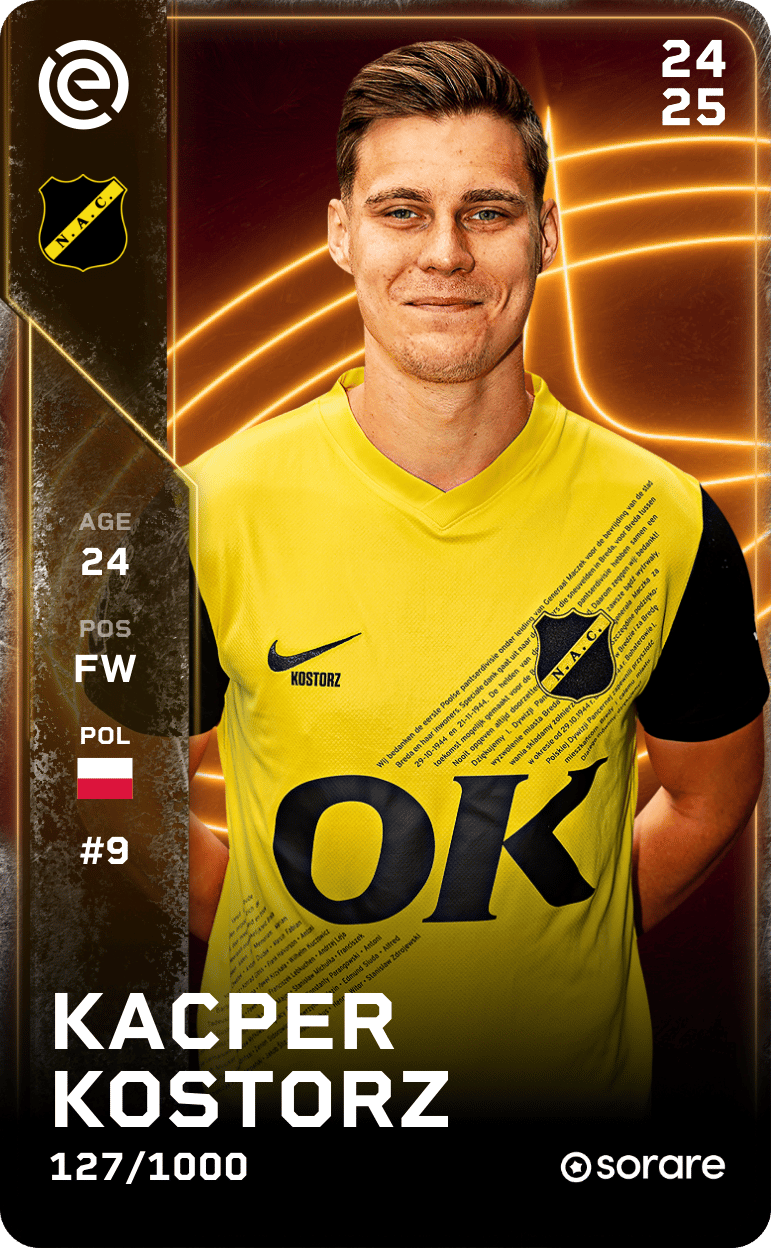 Kacper Kostorz 2024-25 • Limited 127/1000
