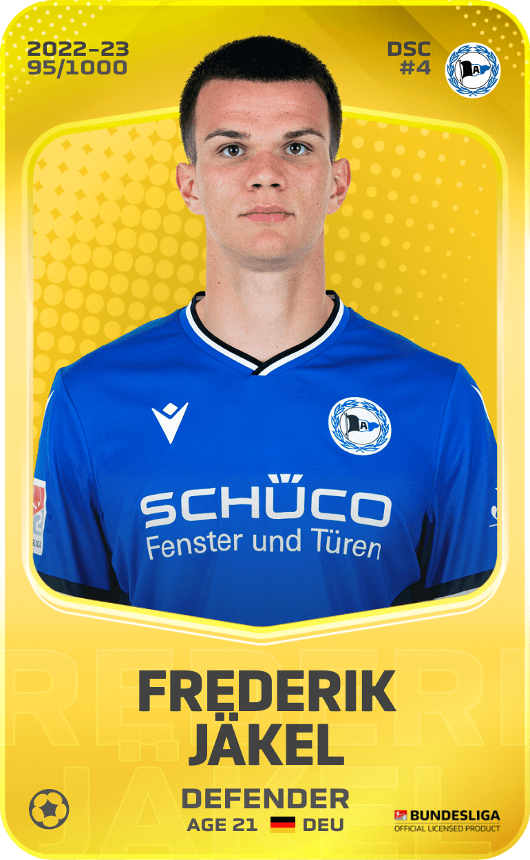 Frederik Jäkel 2022-23 • Limited 95/1000