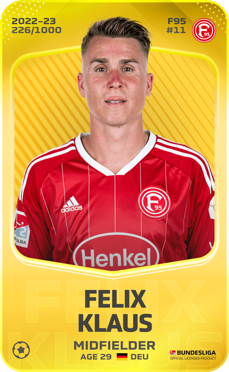 Felix Klaus 2022-23 • Limited 226/1000