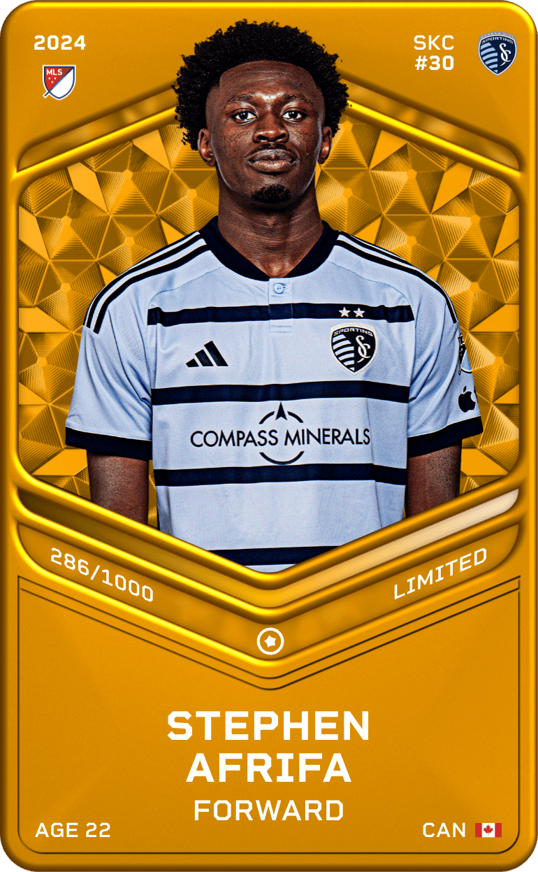 Stephen Afrifa 2024-25 • Limited 286/1000