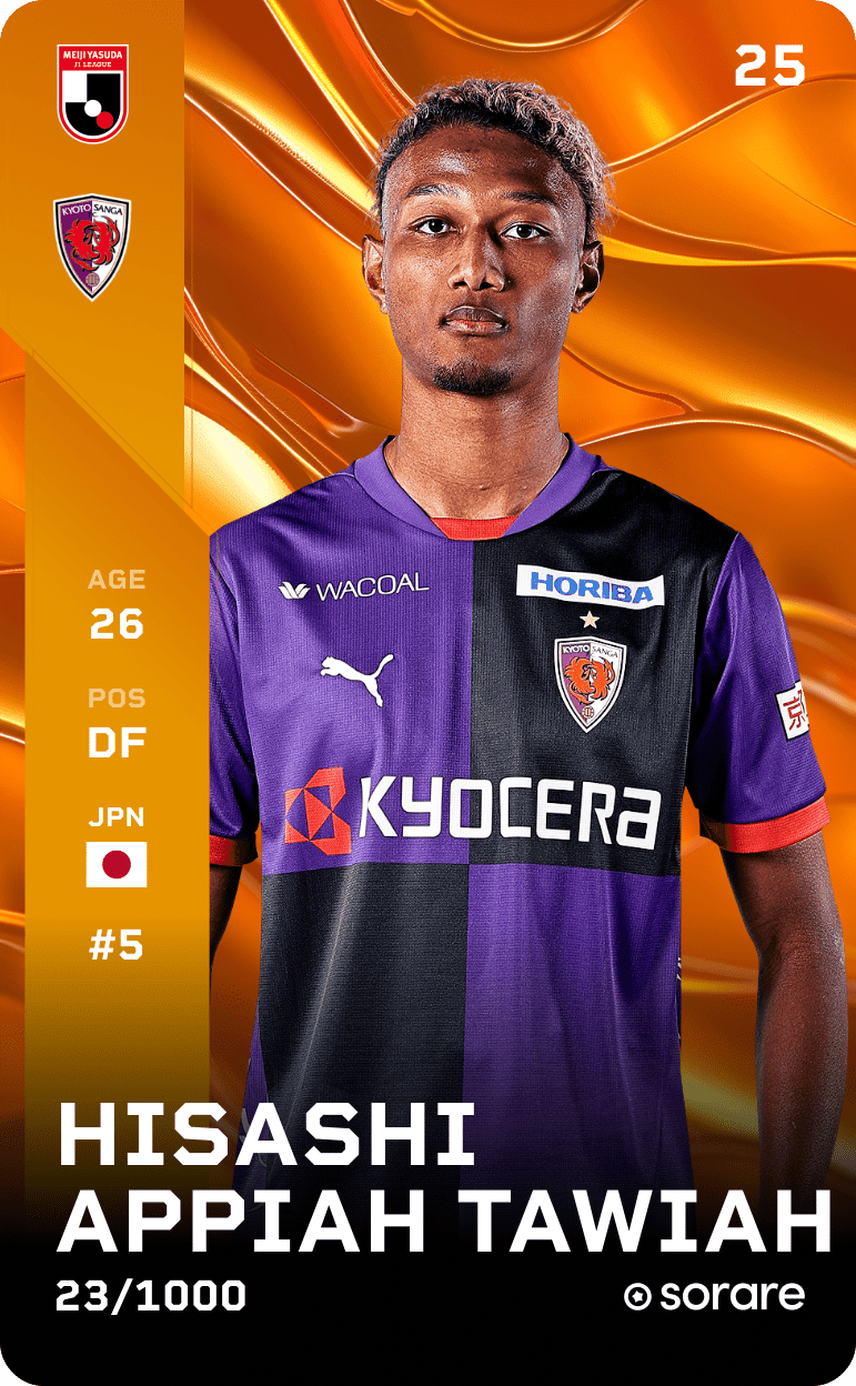 Hisashi Appiah Tawiah 2025-26 • Limited 23/1000