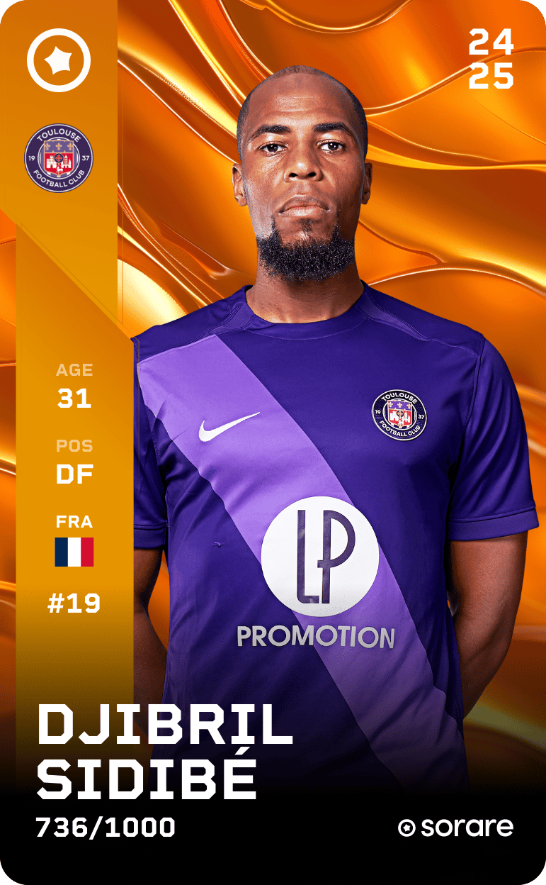 Djibril Sidibé 2024-25 • Limited 736/1000