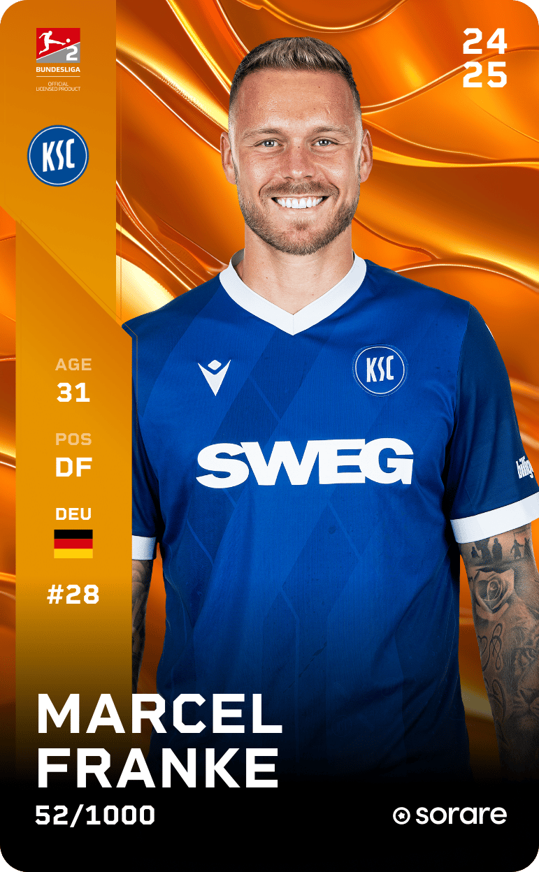 Marcel Franke 2024-25 • Limited 52/1000