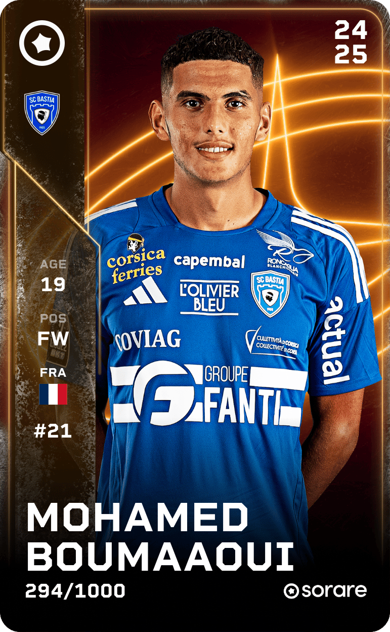 Mohamed Boumaaoui 2024-25 • Limited 294/1000