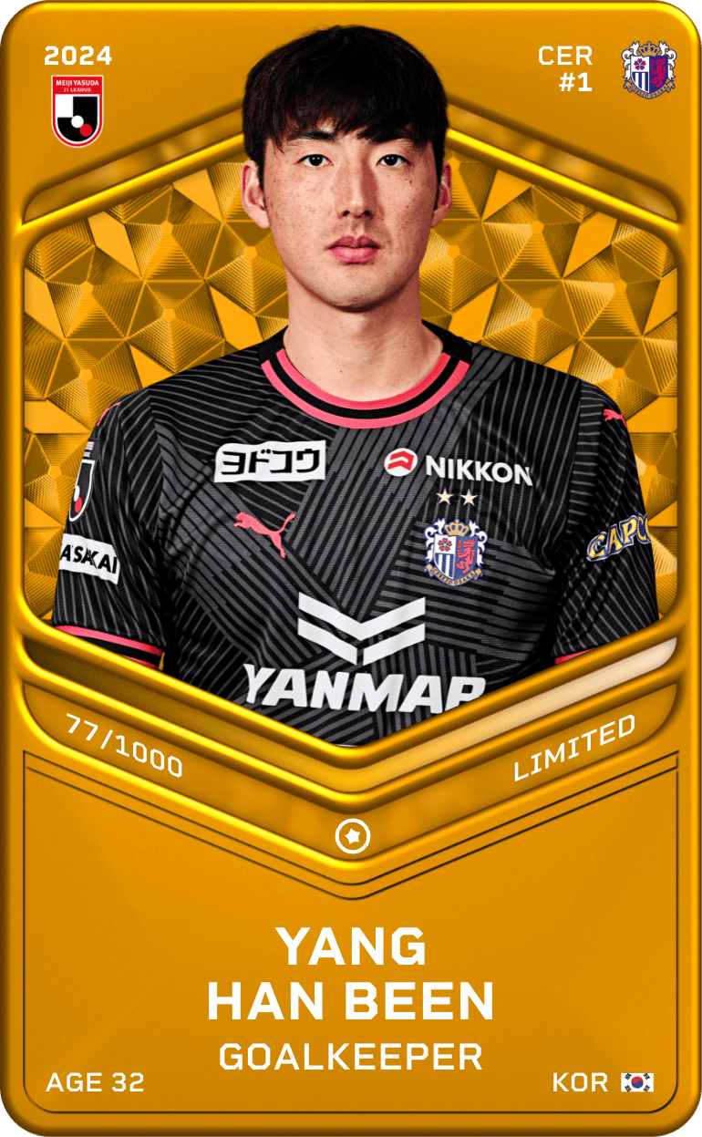 YANG HAN BEEN 2024-25 • Limited 77/1000