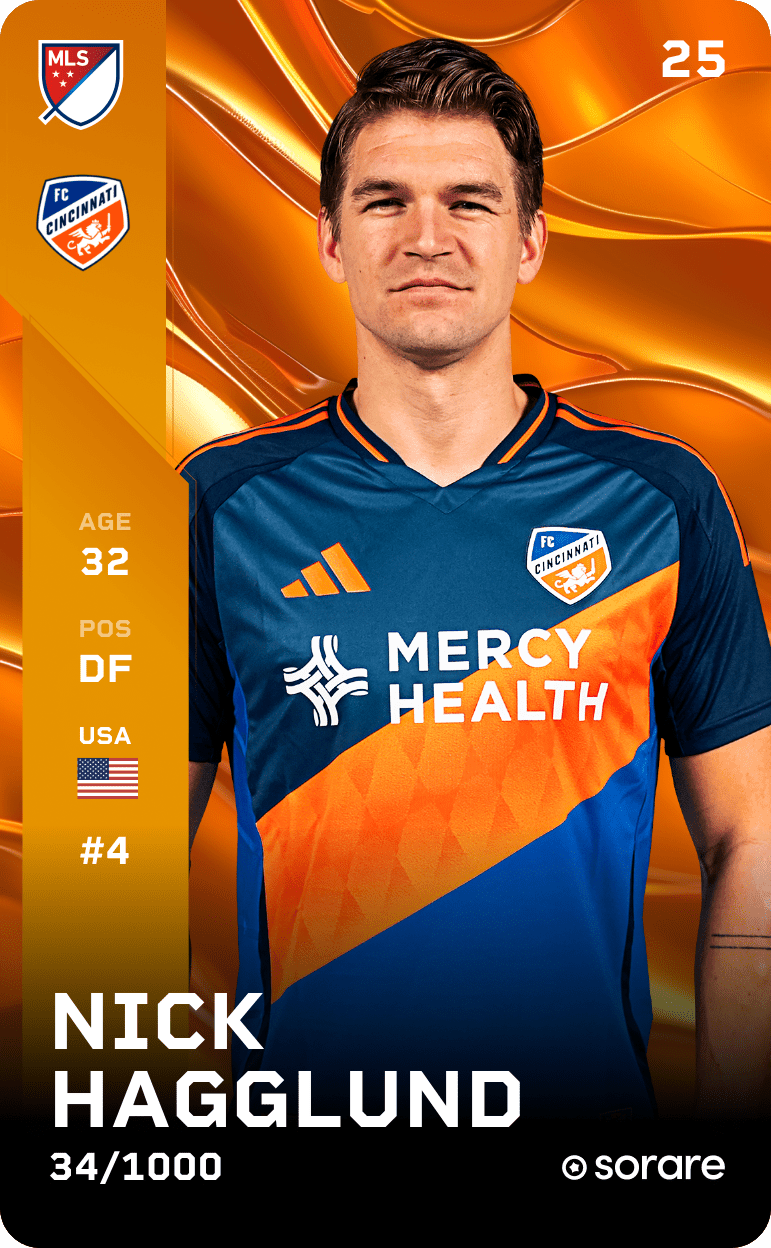 Nick Hagglund 2025-26 • Limited 34/1000