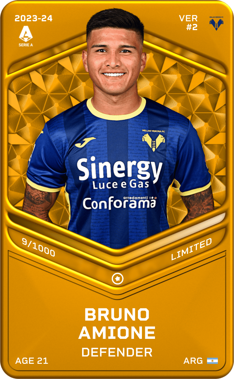 Bruno Amione 2023-24 • Limited 9/1000