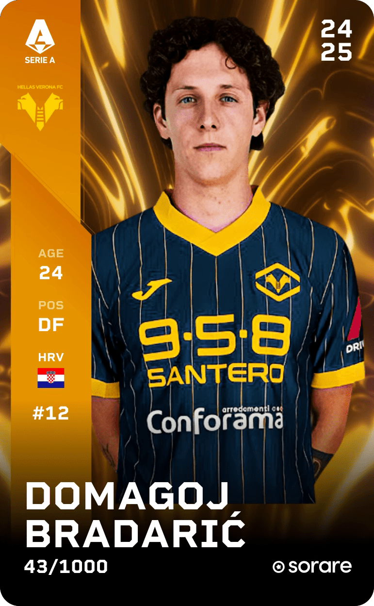 Domagoj Bradarić 2024-25 • Limited 43/1000