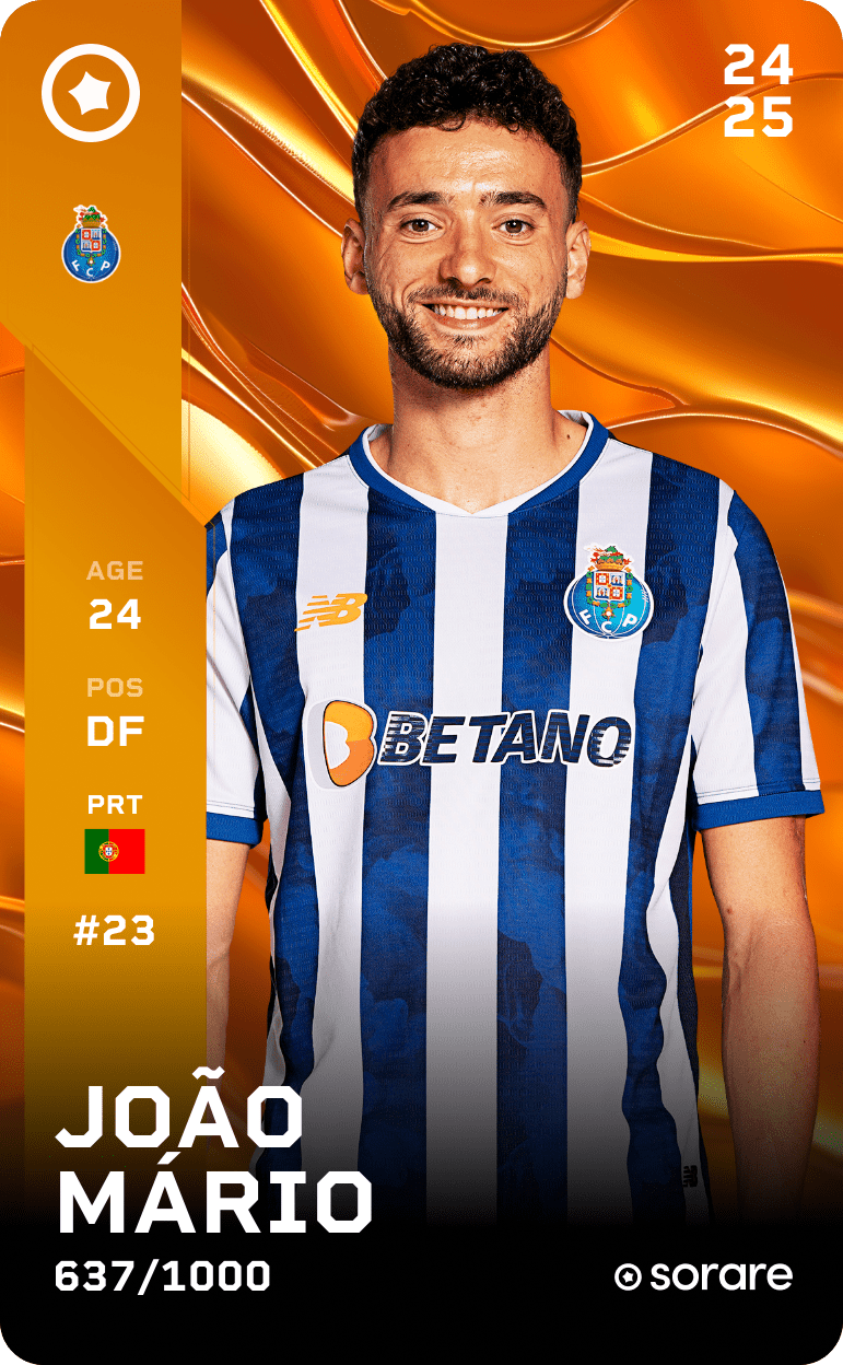 João Mário 2024-25 • Limited 637/1000