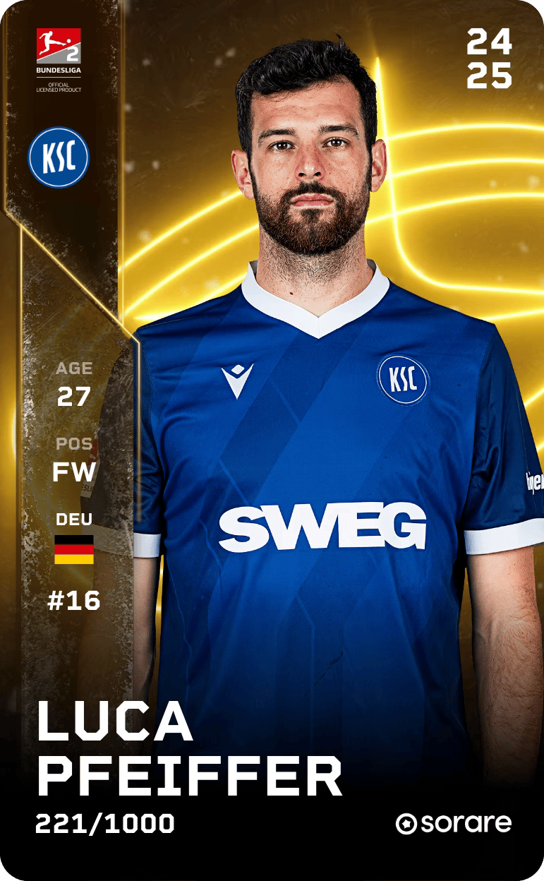 Luca Pfeiffer 2024-25 • Limited 221/1000