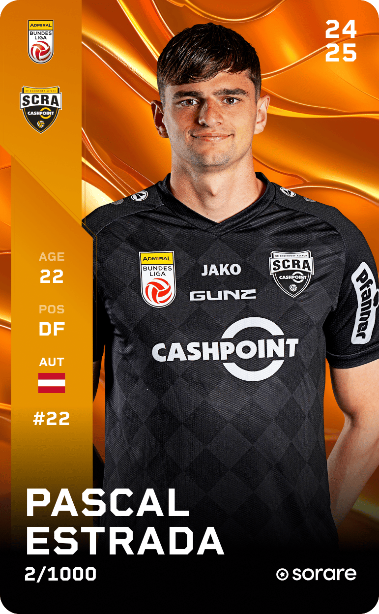 Pascal Estrada 2024-25 • Limited 2/1000