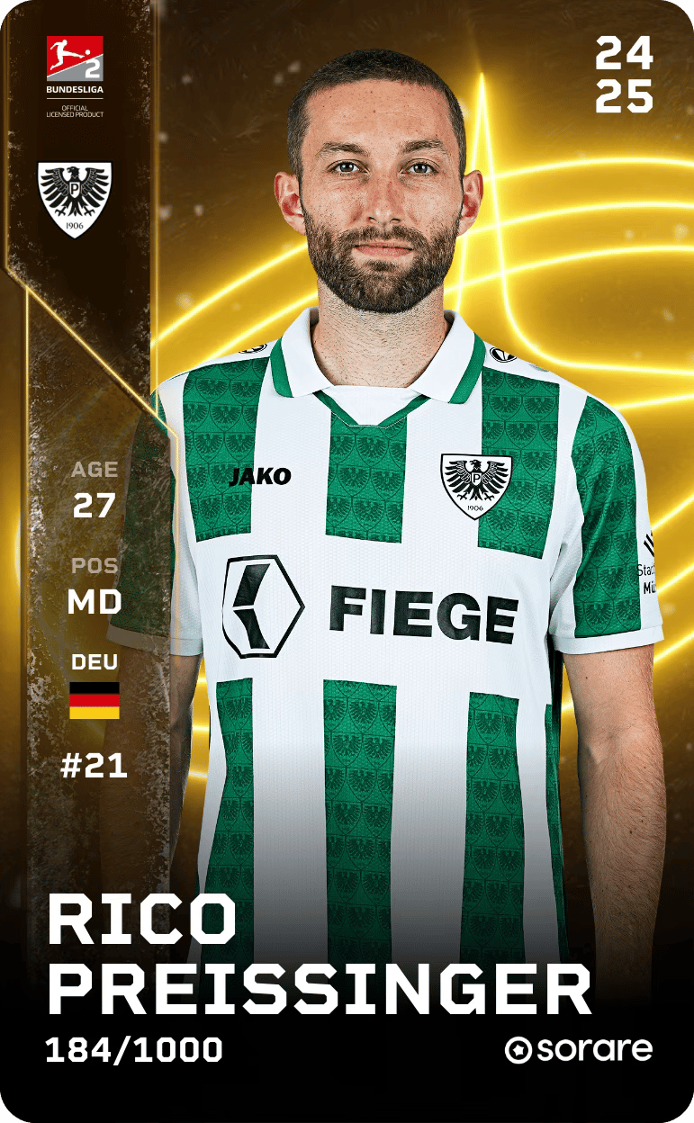 Rico Preißinger 2024-25 • Limited 184/1000