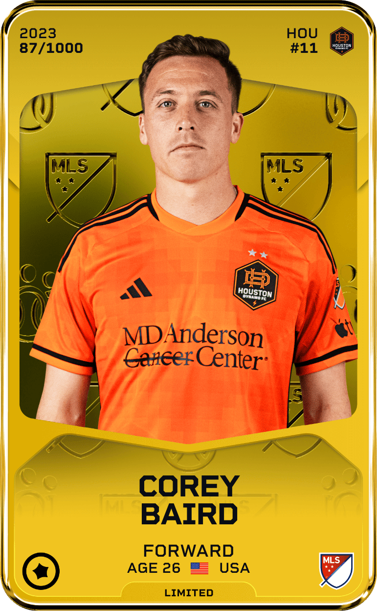Corey Baird 2023-24 • Limited 87/1000