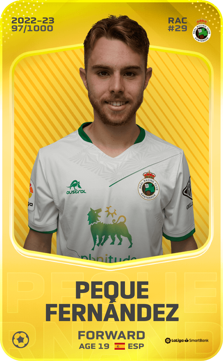 Peque Fernández 2022-23 • Limited 97/1000