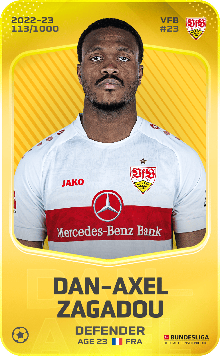 Dan-Axel Zagadou 2022-23 • Limited 113/1000