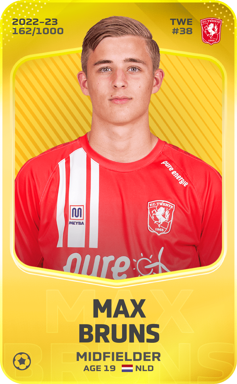 Max Bruns 2022-23 • Limited 162/1000