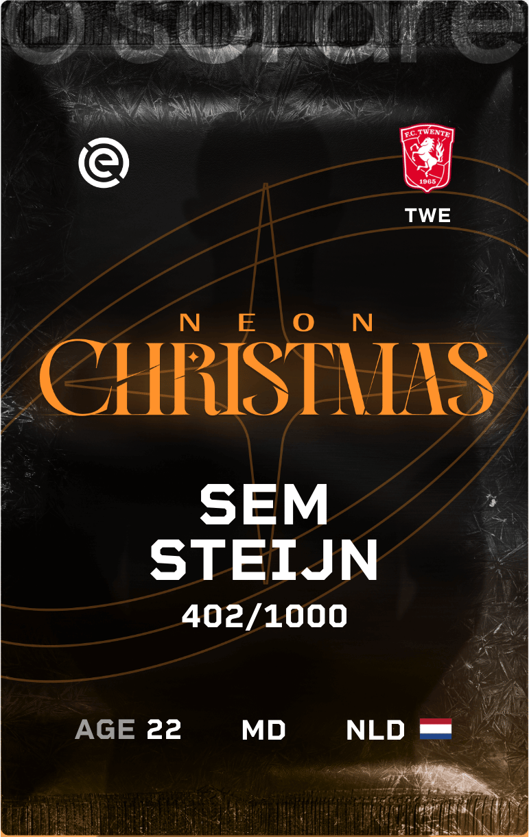 Sem Steijn 2024-25 • Limited 402/1000