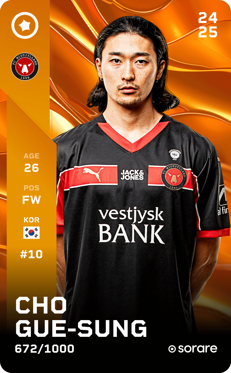 Cho Gue-Sung 2024-25 • Limited 672/1000