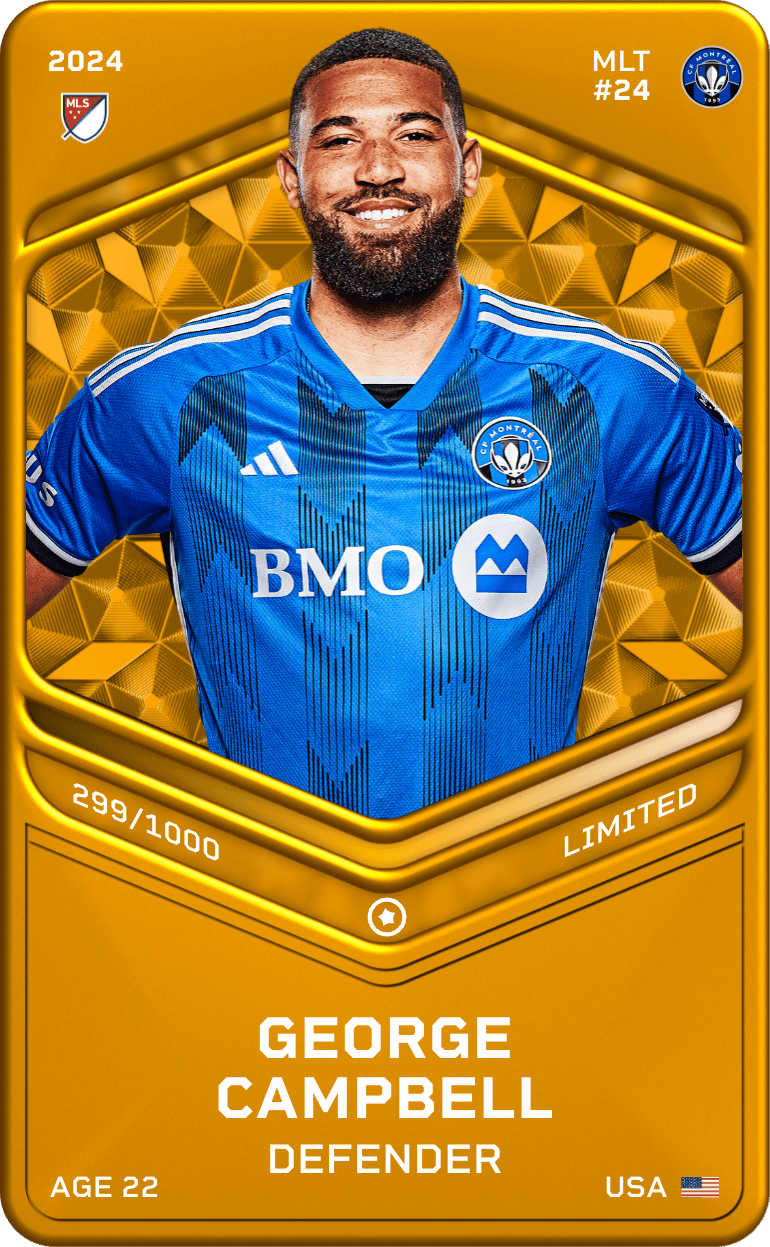 George Campbell 2024-25 • Limited 299/1000