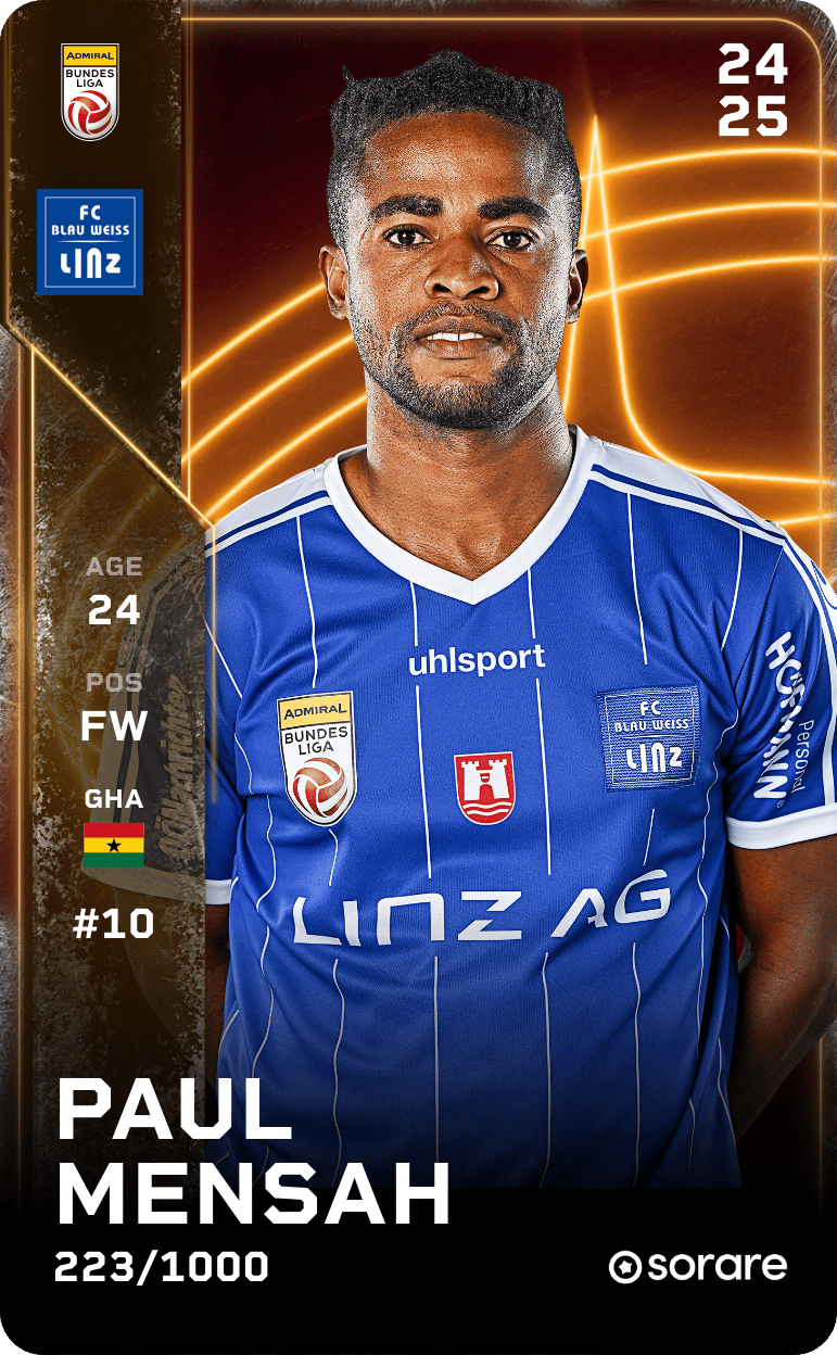 Paul Mensah 2024-25 • Limited 223/1000
