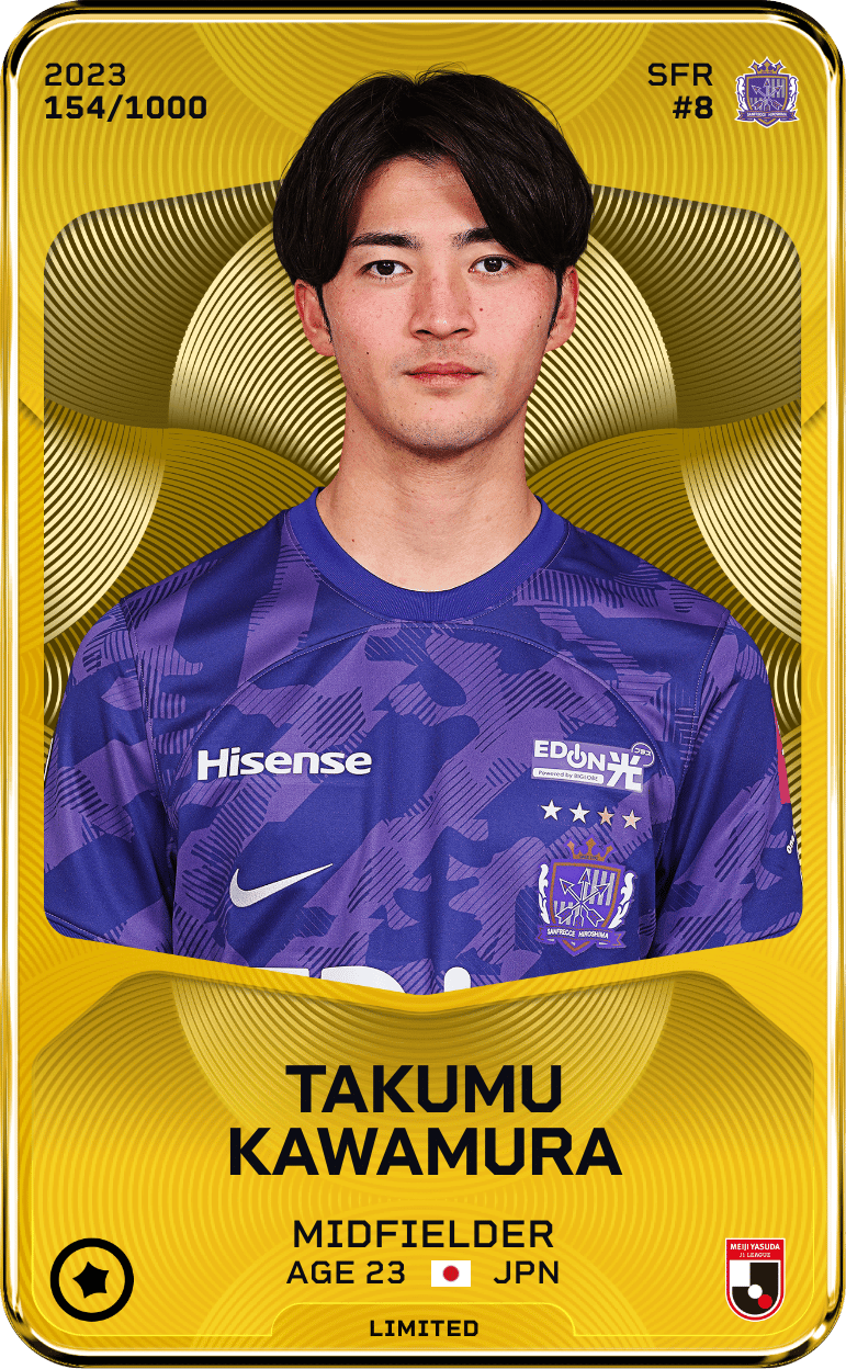Takumu Kawamura 2023-24 • Limited 154/1000