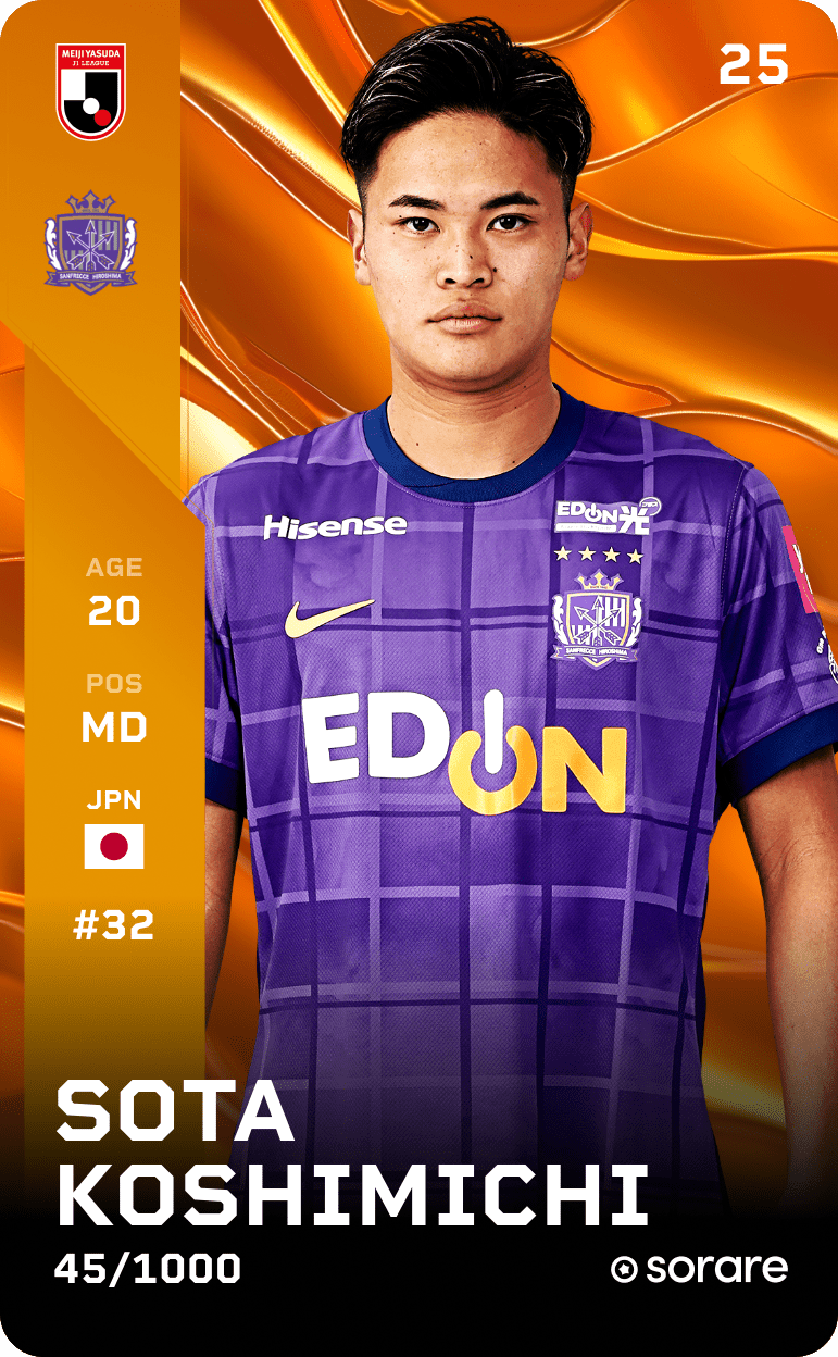 Sota Koshimichi 2025-26 • Limited 45/1000