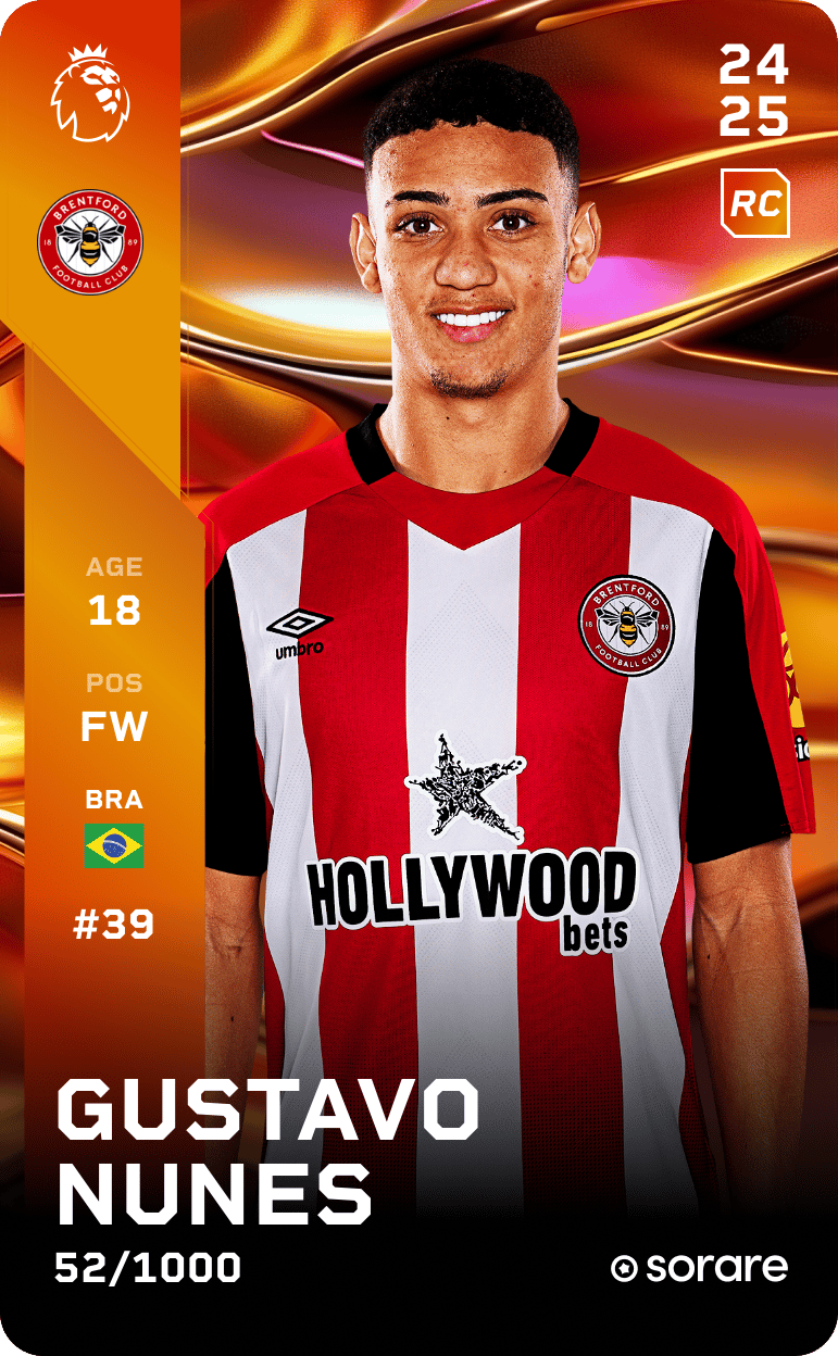 Gustavo Nunes 2024-25 • Limited 52/1000