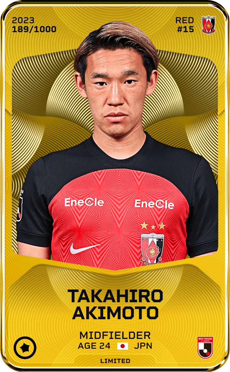Takahiro Akimoto 2023-24 • Limited 189/1000