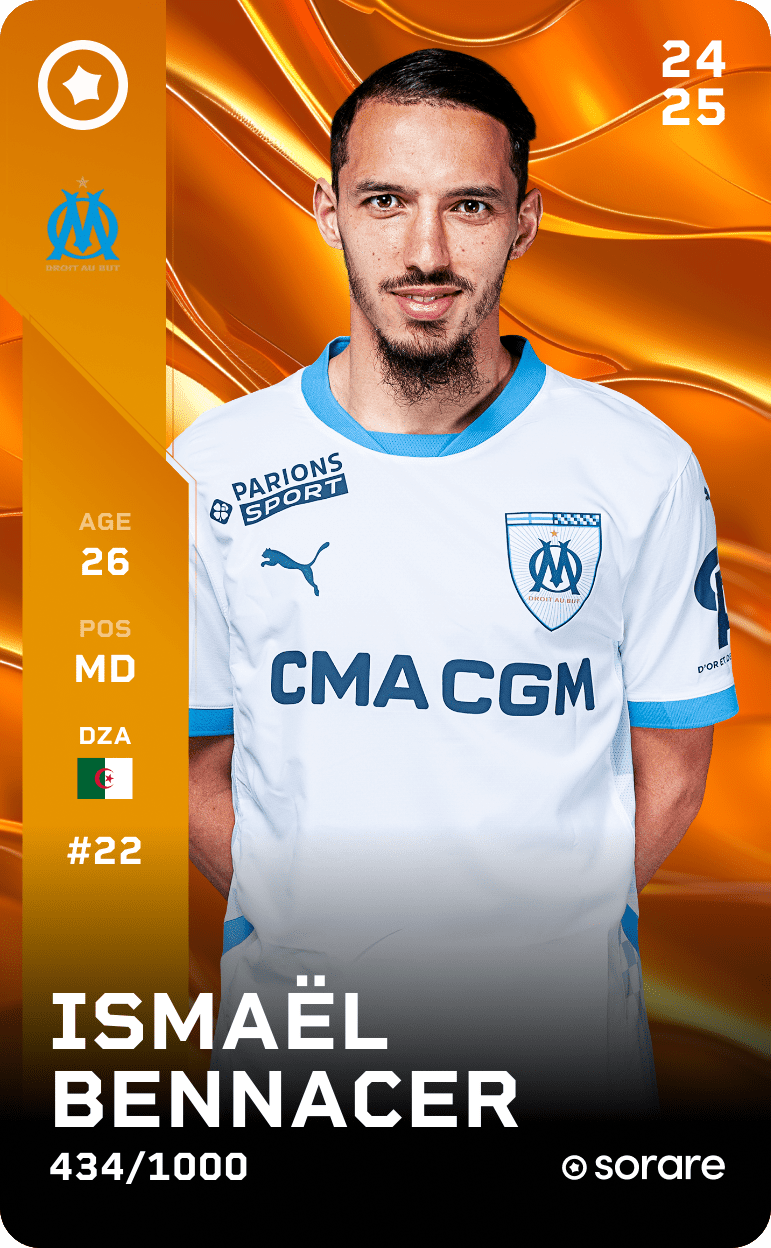 Ismaël Bennacer 2024-25 • Limited 434/1000