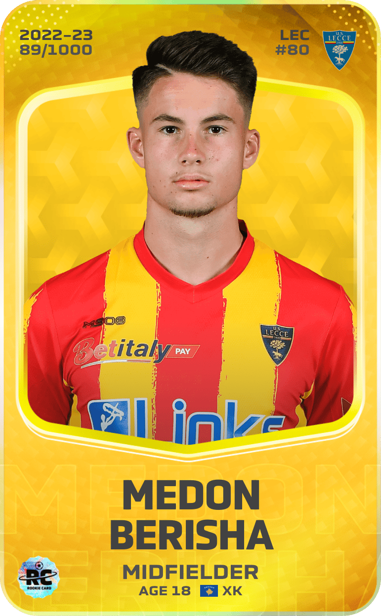 Medon Berisha 2022-23 • Limited 89/1000