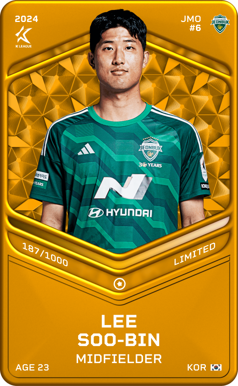 Lee Soo-Bin 2024-25 • Limited 187/1000