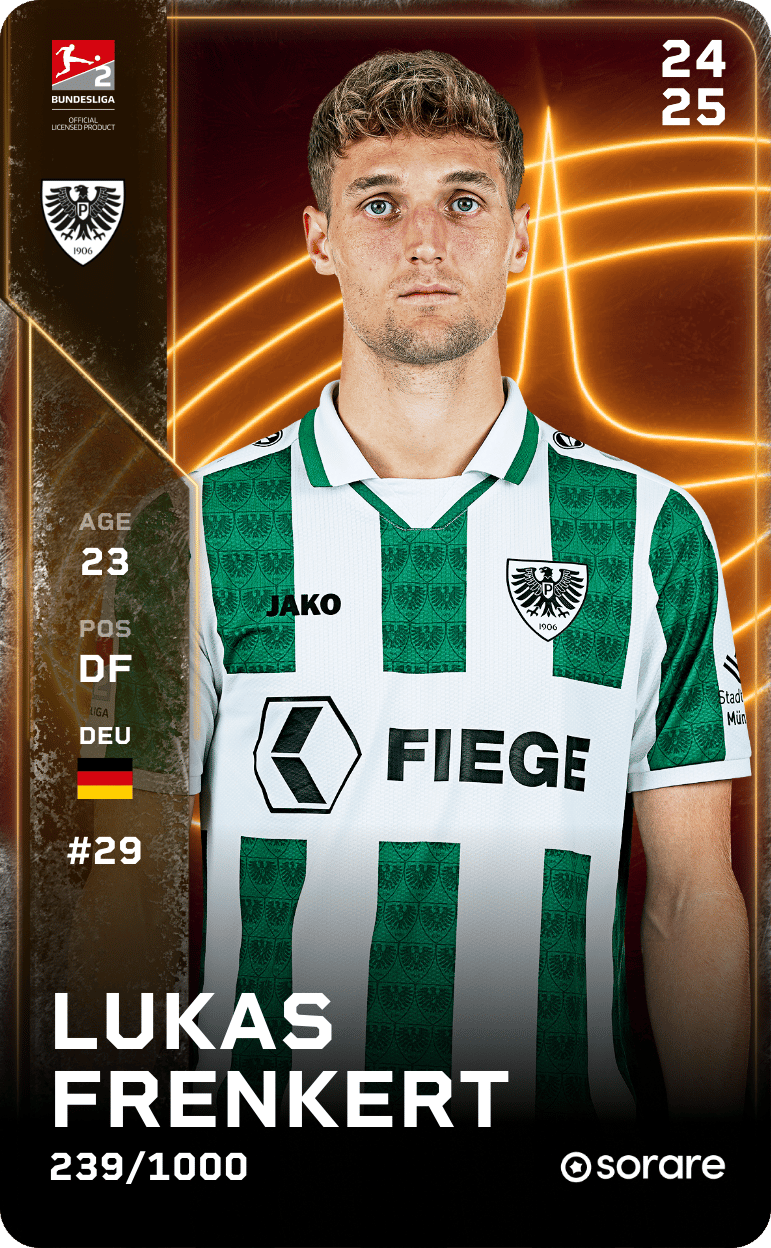 Lukas Frenkert 2024-25 • Limited 239/1000