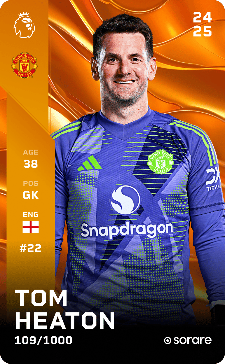 Thomas Heaton 2024-25 • Limited 109/1000