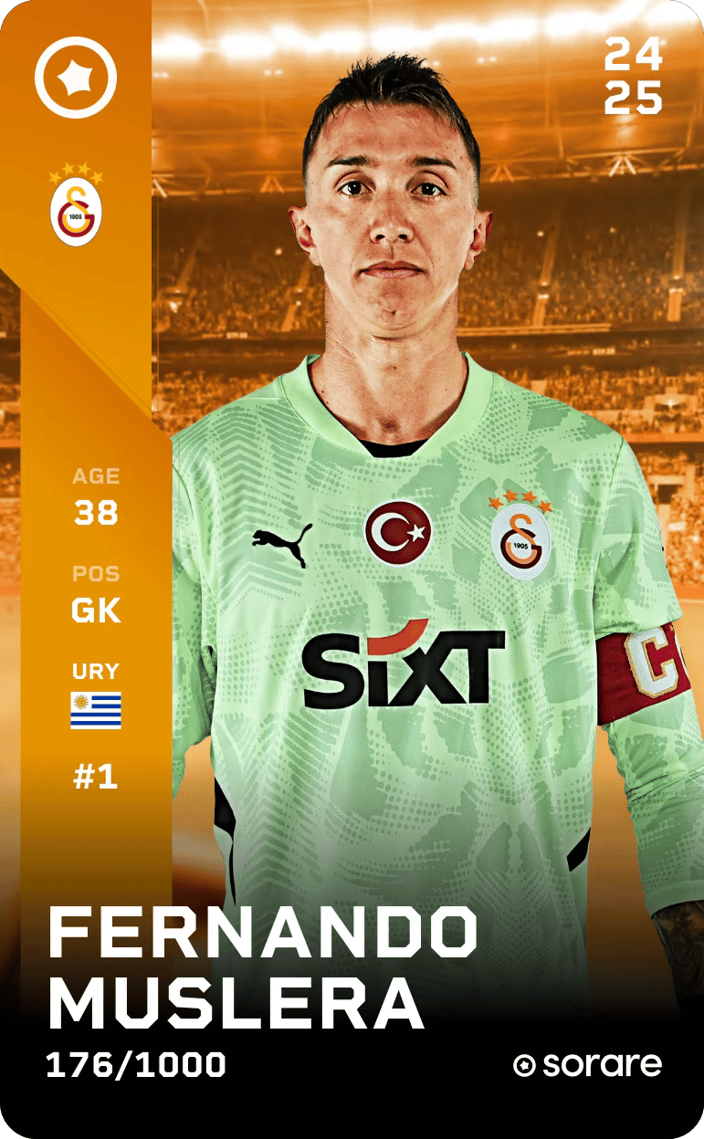 Fernando Muslera 2024-25 • Limited 176/1000