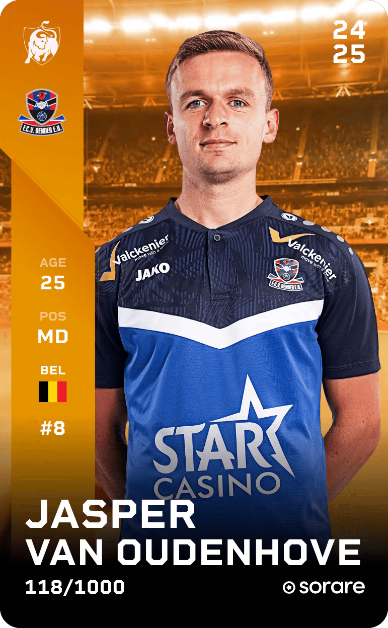 Jasper Van Oudenhove 2024-25 • Limited 118/1000