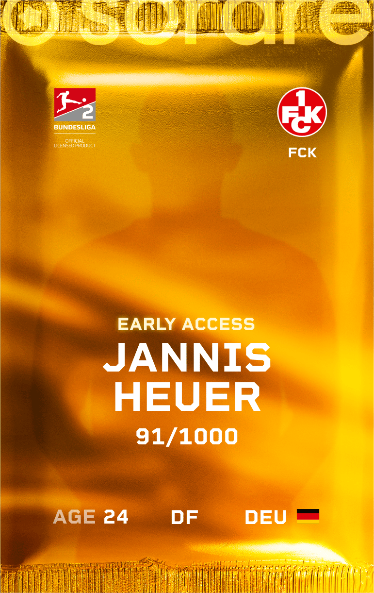 Jannis Heuer 2024-25 • Limited 91/1000