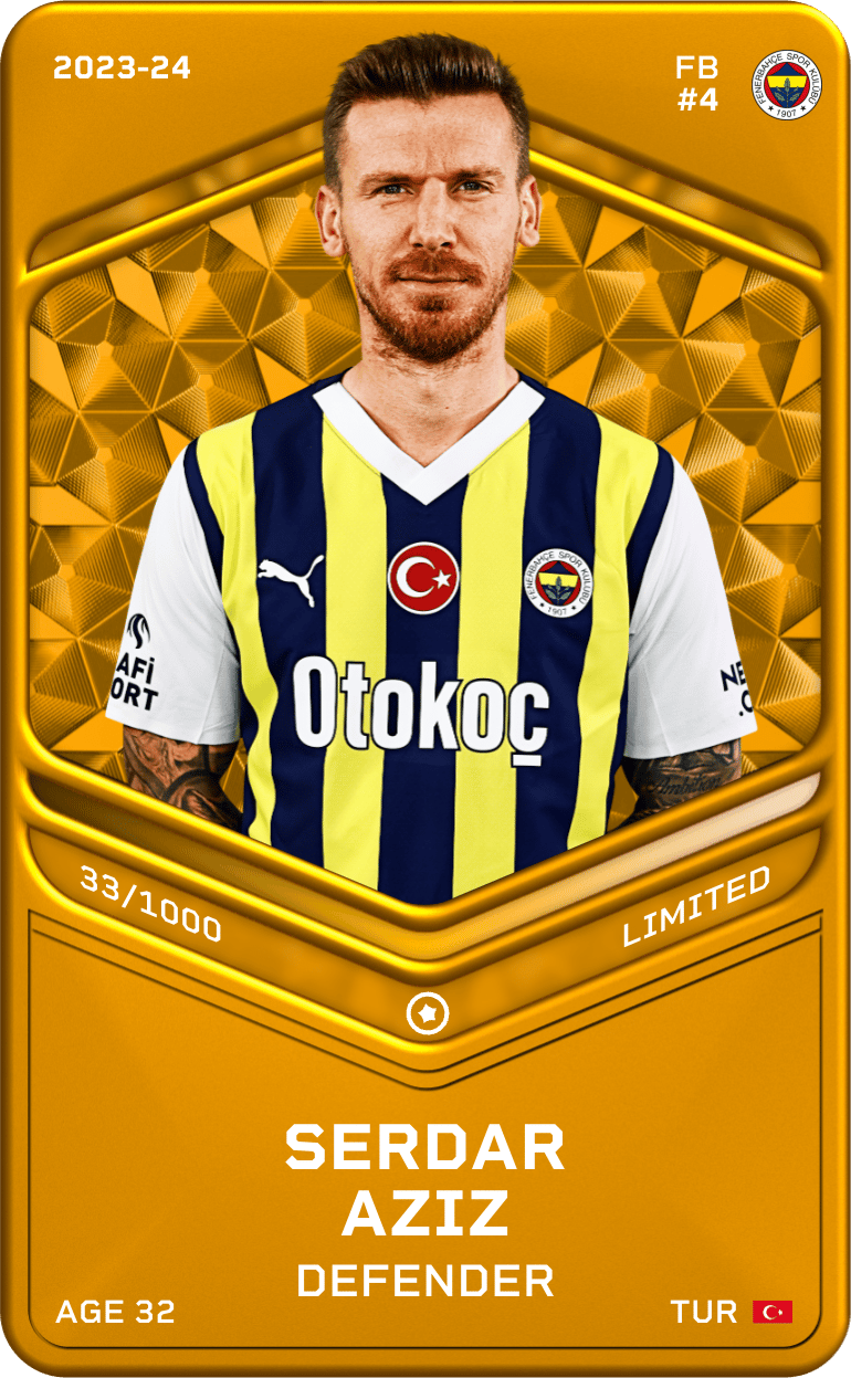 Serdar Aziz 2023-24 • Limited 33/1000