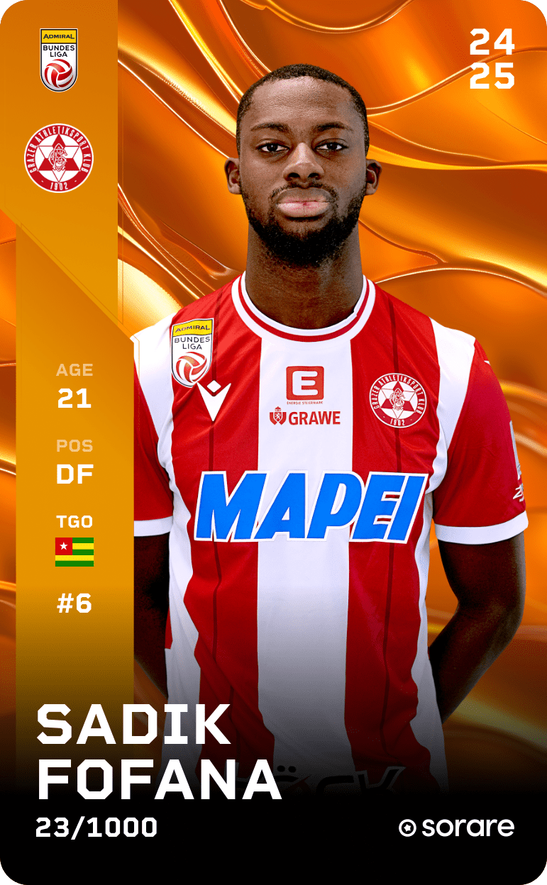 Sadik Fofana 2024-25 • Limited 23/1000