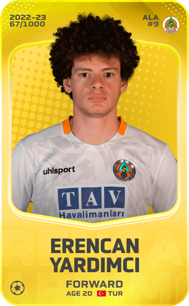 Erencan Yardımcı 2022-23 • Limited 67/1000