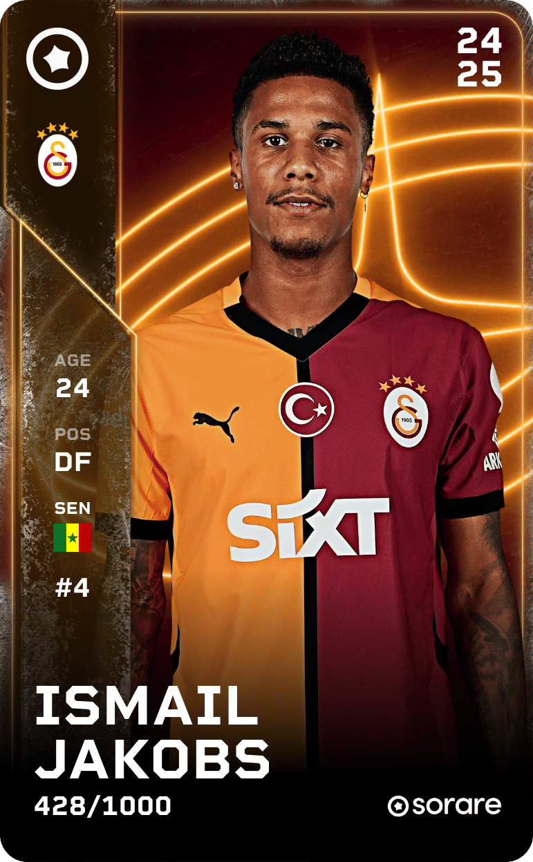 Ismail Jakobs 2024-25 • Limited 428/1000