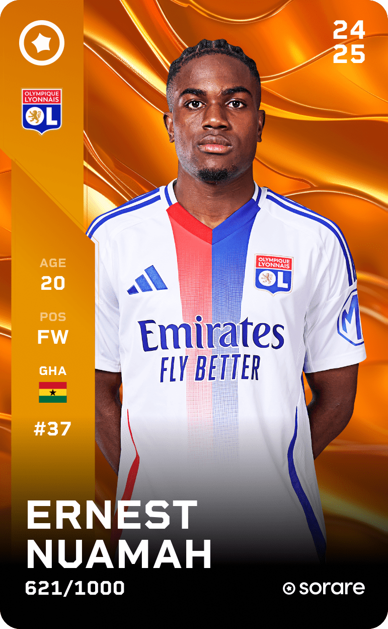 Ernest Nuamah 2024-25 • Limited 621/1000