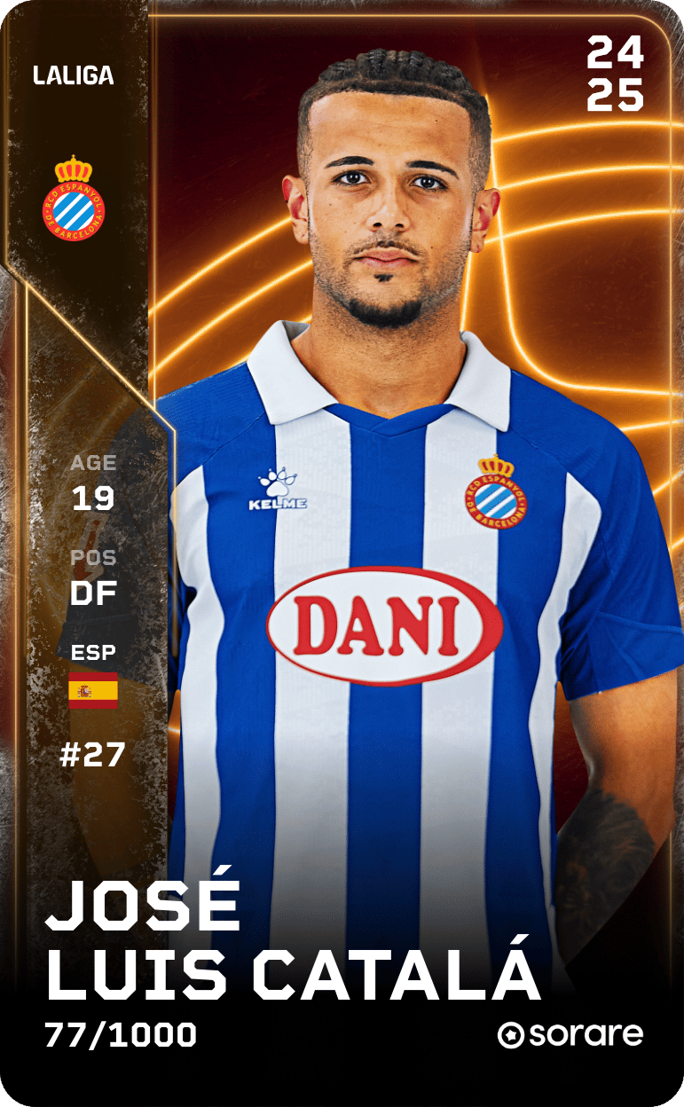 José Luis Català 2024-25 • Limited 77/1000
